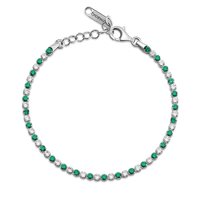 Bracciale Brosway Donna FANCY - LIFE GREEN in Argento FLG127